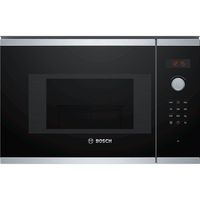 bosch bel523ms0 microondas integrable con grill 20l 800w acero inoxidable