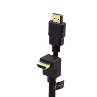 cable hdmi a-a 90 grados awg 24 clase 20 de 18 m