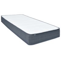 vidaxl colchon box spring tela 190x90x20 cm