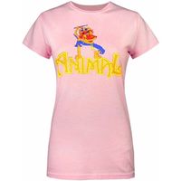 worn camiseta manga larga animal drummer para mujer