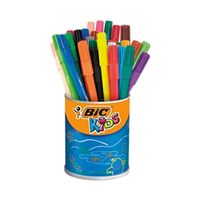 bic kids visa felt pens ultra fine tip assorted 36 pack