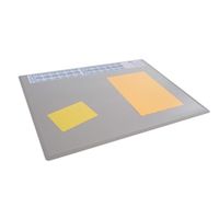 durable calendar desk mat 65x50cm grey