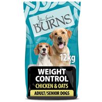 burns adult  senior weight control - chicken  oats - 12kg