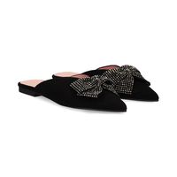 pretty ballerinas zuecos mujer - negro talla 39