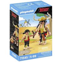 playmobil 71545 asterix - asterix sopalajo de arrierez y torrezno y pepe