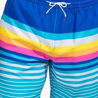 shorts de hombre con cordon y bolsillos en bloque de colores informales para la playa la piscina y los deportes de verano