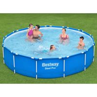 bestway piscina con estructura steel pro 396x84 cm