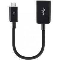 belkin adaptador micro-usb a usb otg negro