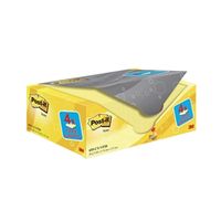 post-it notes 76x127mm canary yellow value pack 4 free pads pack 20