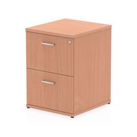 impulse filing cabinet 2 drawer beech - i000072