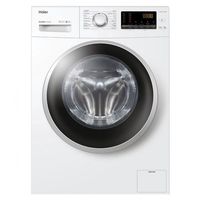 haier hw80-bp1439n-ib lavadora carga frontal 8kg a blanca