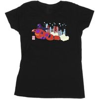 disney camiseta manga larga big hero 6 para mujer