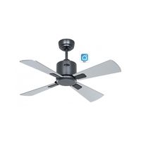 ventilador de techo casafan 952041w eco neo iii 92cm plata y wengue con wifi