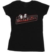 marvel camiseta manga larga wandavision para mujer