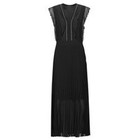 ikks vestido largo rob sm long dentelle para mujer