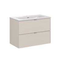 mueble lavabo encastrado estratificado 80cm