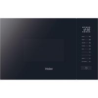 haier series 2 hwo38mg2bhxb microondas integrable con grill 25l 1450w negro