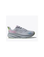 zapatillas de running hoka clifton 9 grisverde ice mujer