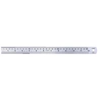 linex stainless steel ruler imperial and metric 300mm