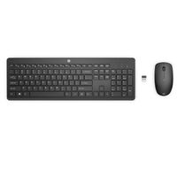 kit teclado  raton inalambrico hp 230 negro