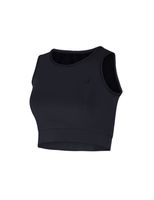 sujetador deportivo de fitness joluvi mavi tank mujer negro