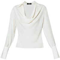 liu jo blusa blusa de tejido georgette para mujer