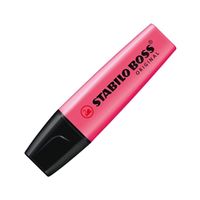 stabilo boss highlighter pen chisel tip pink pack 10 - 705610