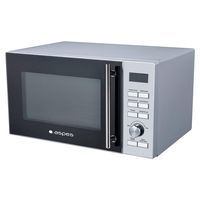 microondas libre instalacion - aspes amwc25900dgn 900 w 25 litros ceramico inox