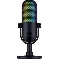 razer seiren v3 chroma microfono de condensador para streaming negro