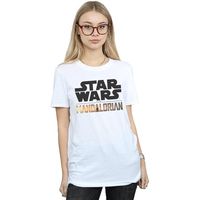 disney camiseta manga larga the mandalorian para mujer