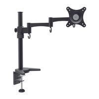 approx appsms01 soporte orientable para monitor de 10 a 27 vesa 100x100 max 10kg