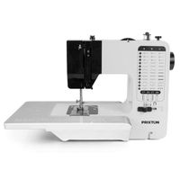 prixton p125 maquina de coser 38 puntadas 2 velocidades con tabla expandible blanca