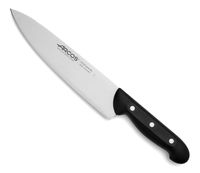 cuchillo cocinero acero inoxidable nitrum 215 mm con mango negro