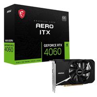 msi geforce rtx 4060 aero itx oc 8gb gddr6 dlss3