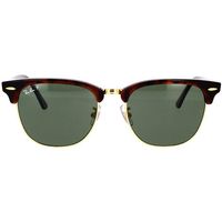 ray-ban gafas de sol occhiali da sole clubmaster rb3016f 99058 polarizzati para hombre