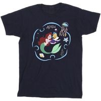 disney tops y camisetas the little mermaid reading a book para nino