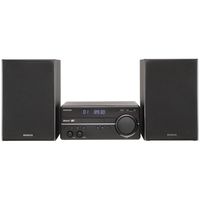 kenwood m-819dab microcadena bluetooth con cdusbdab negra