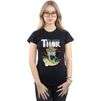 marvel camiseta manga larga the mighty thor para mujer