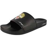 ed hardy chanclas fierce slides - black para hombre