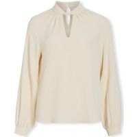 vila blusa top surashil ls - birch para mujer