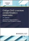 codigo civil y normas civiles forales o especiales