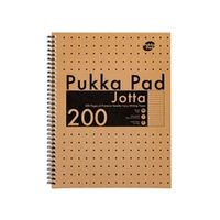 pukka kraft a4 jotta notebook 5 packs of 3