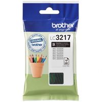 cartucho de tinta original brother lc-3217bk negro