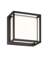 plafon o aplique gris oscuro 9w chamonix led