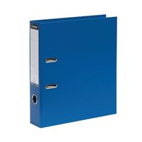 exacompta guildhall 70mm lever arch file a4 blue 10 pack