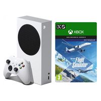 microsoft pack xbox series s 512gb  flight simulator edicion estandar descarga digital