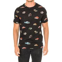 john frank camiseta interior jftd09-retrocar-multicolor para hombre