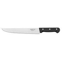 cuchillo de carnicero con alveolo 25 cm  negro