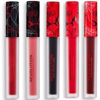 makeup revolution pintalabios set of 5 vinyl liquid lipsticks - nightmare  bewitched para mujer