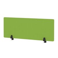 air desktop screen 1200x400mm bespoke myrrh green fabric